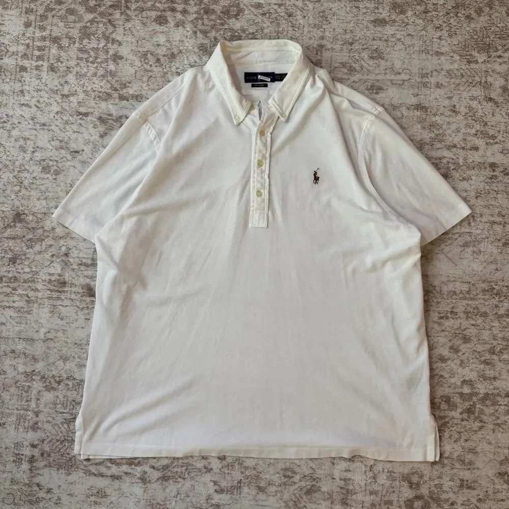 Ralph-lauren Men's White Polo-shirts